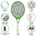 Rechargeable Bug Zapper with build-in Super Bright Flashlight and Safety Protection