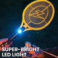 Rechargeable Bug Zapper with build-in Super Bright Flashlight and Safety Protection