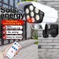 Solar Security Motion Sensor Flood Light with Remote Control, 3 Setting Modes, Waterproof etc.
