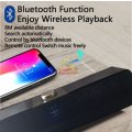 Wireless Bluetooth Sound bar, Filling Stereo Sound 1800mAh Rechargeable Battery