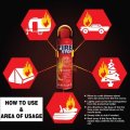 500ML Mini Fire Extinguisher with Stand - Perfect for Car, House, Office etc.