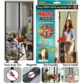 Hands-Free Magnetic Mosquito Screen Door, Keep FRESH AIR in and BUGS OUT!