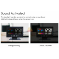 Digital LCD Clock with Voice Control and Backlight