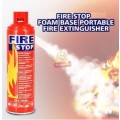 500ML Mini Fire Extinguisher with Stand - Perfect for Car, House, Office etc.