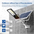 150W Solar Street Light with Adjustable Solar Panel and Remote Control