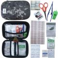 Hard Shell First Aid Kit with Easy Zipper Access