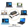 Universal 120W Laptop Charger with 8 Interface Sizes for different devices