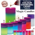 Bring the relaxing glow of authentic candlelight in your home with this Colour Changing Magic Candle