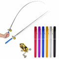 Portable Pocket Size Extendable Fishing Rod Pen with Fishing Reel