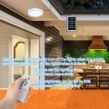 LED Solar Ceiling Light for Indoor and Outdoor use with Remote Control