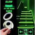 Glow in the Dark Fluorescent Tape - PLEASE SEE NEW DELIVERY FEES