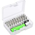 32 in 1 Precision Screwdriver Set [ Magnetic ] Non Slip Handle - Ideal for Electronics