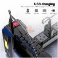 SOLAR & USB Charge Rechargeable Multipurpose Light, 8 LED & COB