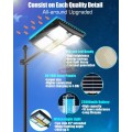 200W Solar Sensor Street Light with Remote Control - STARTS AT R1 ONLY