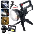 Super Far Distance LED Search and Flash Light, Different Lighting Modes, USB Interface, Mobile Power