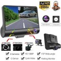 1080P 4 Inch Dual Screen with 3 Cameras DVR Camcorder