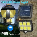 6 COB 120 LED Split Solar Wall Light