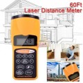 Ultrasonic Digital Distance Meter Laser pointer