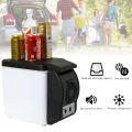6L PORTABLE CAR FREEZER AND WARMER FOR CAR AND HOUSEHOLD USE, 12V & 220V