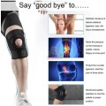 Adjustable one size-fully Knee Support, Non-Slip, Pain Relief, Prevent Injury
