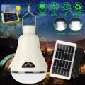 Solar 20 LED Light Bulb with Solar Panel and Extension Wire with 2 Setting Modes