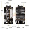 115 in 1 Magnetic Precision Screwdriver Set, Made of Chrome-Vanadium Steel - START R1 ONLY
