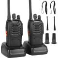 2 X Handheld Hand Radio Set with 16 Channels and lots of Accessories - START AT R1 ONLY