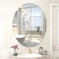 Oval Mirror, Flexible, Waterproof and Self-Adhesive