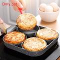 4-Hole Aluminium Non-Stick Frying Pan for Eggs, Omelettes, Potato Cakes, Burgers and more - START R1