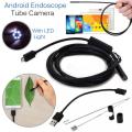 2-in-1 Endoscope Android Inspection HD Camera & Camcorder with 6 Bright LED Lights