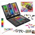 150 Piece Kids Art Set - Drawing Case Kit, Hours of Fun and a Great Gift