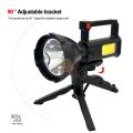 Super Far Distance LED Search and Flash Light and Tripod, USB Interface, Mobile Power Bank