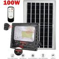 100W LED SOLAR Flood light with Solar Panel and Remote Control