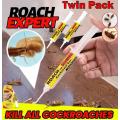 2 X Roach Expert Cockroach Gel, is a strong and wide-reaching solution to your cockroach problems!