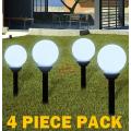 4 Piece SOLAR LED Waterproof Lights, 4 LIGHTS IN 1 BOX - START R1 ONLY
