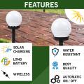 4 Piece SOLAR LED Waterproof Lights, 4 LIGHTS IN 1 BOX - START AT R1 ONLY