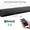 Smart Wireless Bluetooth Sound Bar with Stereo Sound Quality, Support MP3, TF Card, USB & AUX Input