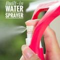 Car Window Scraper with attached Sprayer - Effortlessly Clean Mirrors, Screens, and Bathroom Surface