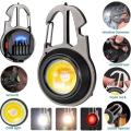 6 in 1 Keychain companion for your keys - Mini-COB keyring lights and 5 more functions