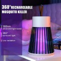 USB Rechargeable 360 Degree Powerful Mosquito Killer Light with Handle