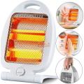 Quartz Portable Halogen Electric Heater with 2 Heating Modes