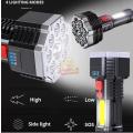 Super Far Distance LED Search and Flash Light, USB Interface, Mobile Power Bank