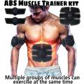 6 Piece EMS Mobile-Gym 6-Pack Smart Electric Pulse Abdominal Muscle Trainer - START AT R1 ONLY