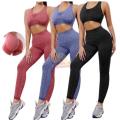 Women Anti-Cellulite Sport 2 Piece Gym Set, Available in Grey, S/M - START R1 ONLY