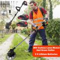 36V Rechargeable Wireless Lawn Mower and Grass Cutter, 2 X 36V Lithium Batteries - START R1 ONLY