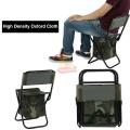 High-Quality Steel and 600D Durable Oxford Fabric Outdoor Foldable Chair with Cooler - START R1 ONLY