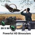 20X50 HD Magnification Binoculars, Adjustable and Night Vision
