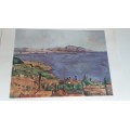 L` Estaque - Paul Cezanne (1839 - 1906) Plate