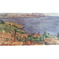 L` Estaque - Paul Cezanne (1839 - 1906) Plate