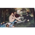 Le Dejeuner Sur L ` Herbe - Edouard Manet (1832 - 1883) Plate